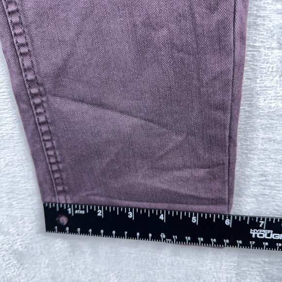 Bench Skinny Jeans Women's Size 31 Mid Rise Five Design Pockets Light Purple - Picture 10 of 12